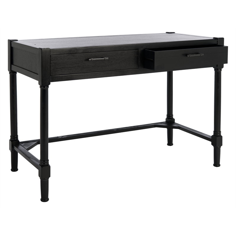 Safavieh Filbert Wood Writing Desk in Black