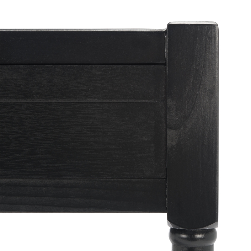 Safavieh Filbert Wood Writing Desk in Black