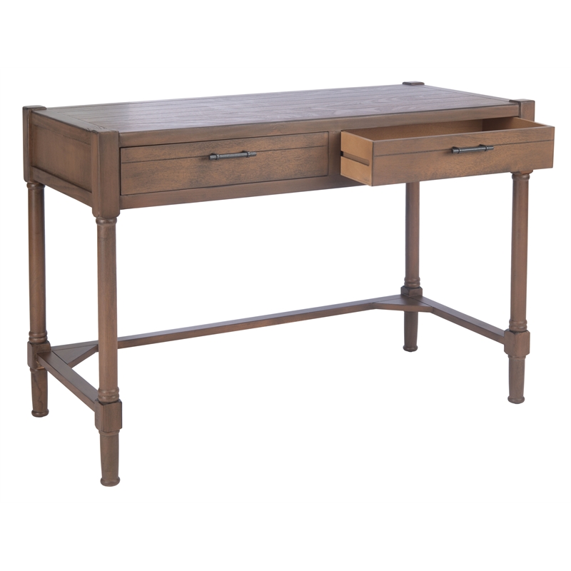 Safavieh Filbert Wood Writing Desk in Brown