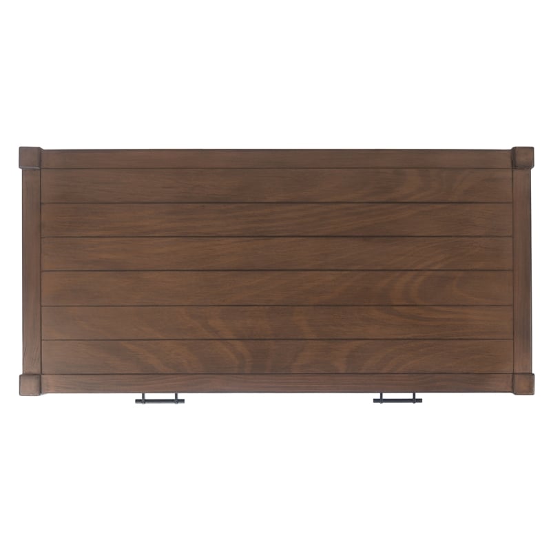 Safavieh Filbert Wood Writing Desk in Brown