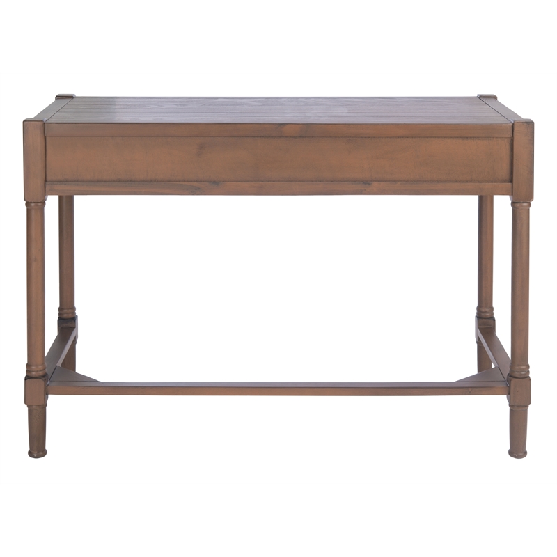 Safavieh Filbert Wood Writing Desk in Brown
