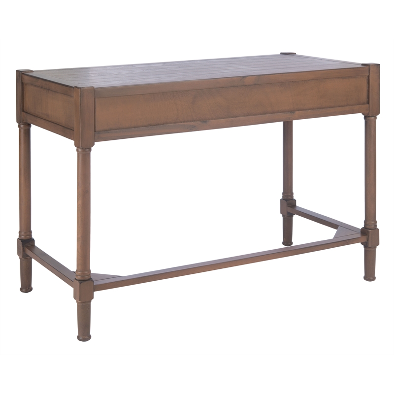 Safavieh Filbert Wood Writing Desk in Brown