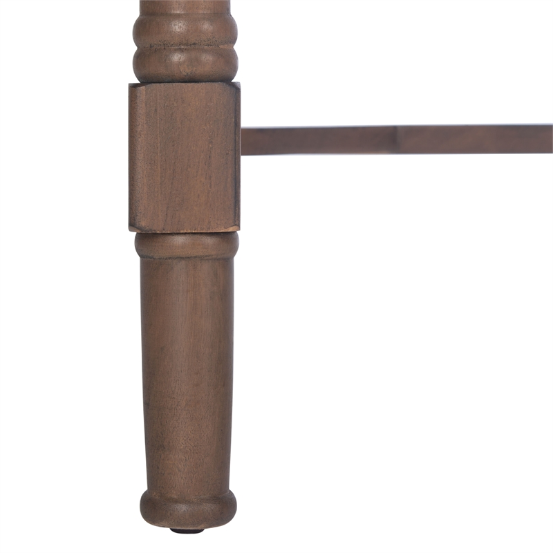 Safavieh Filbert Wood Writing Desk in Brown