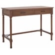 Safavieh Layce 2 Drawer Wood Desk  in Brown