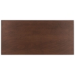Safavieh Layce 2 Drawer Wood Desk  in Brown