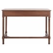 Safavieh Layce 2 Drawer Wood Desk  in Brown