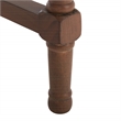 Safavieh Layce 2 Drawer Wood Desk  in Brown