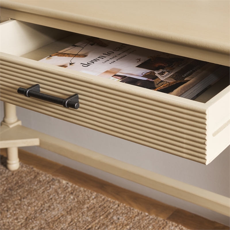 Safavieh Layce 2 Drawer Wood Desk in Natural