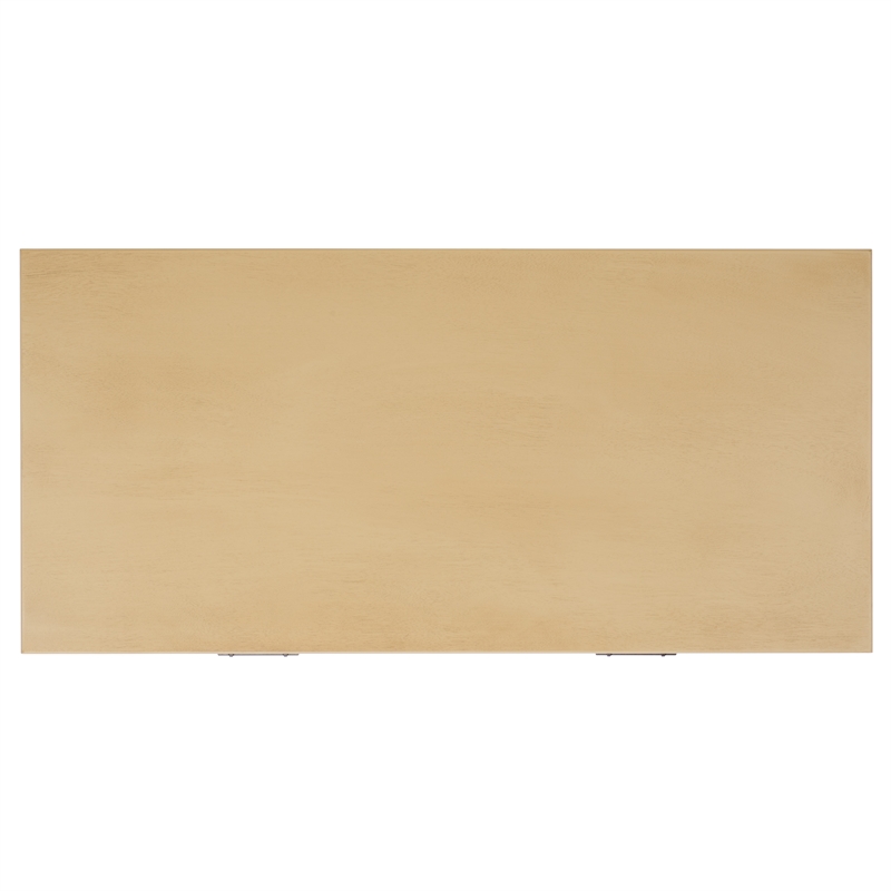 Safavieh Layce 2 Drawer Wood Desk in Natural