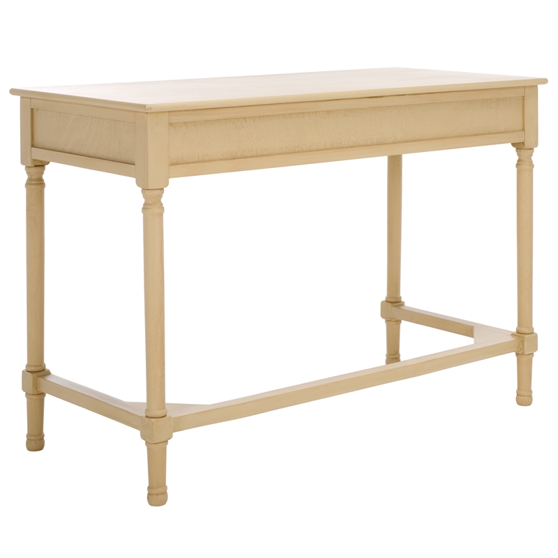 Safavieh Layce 2 Drawer Wood Desk in Natural