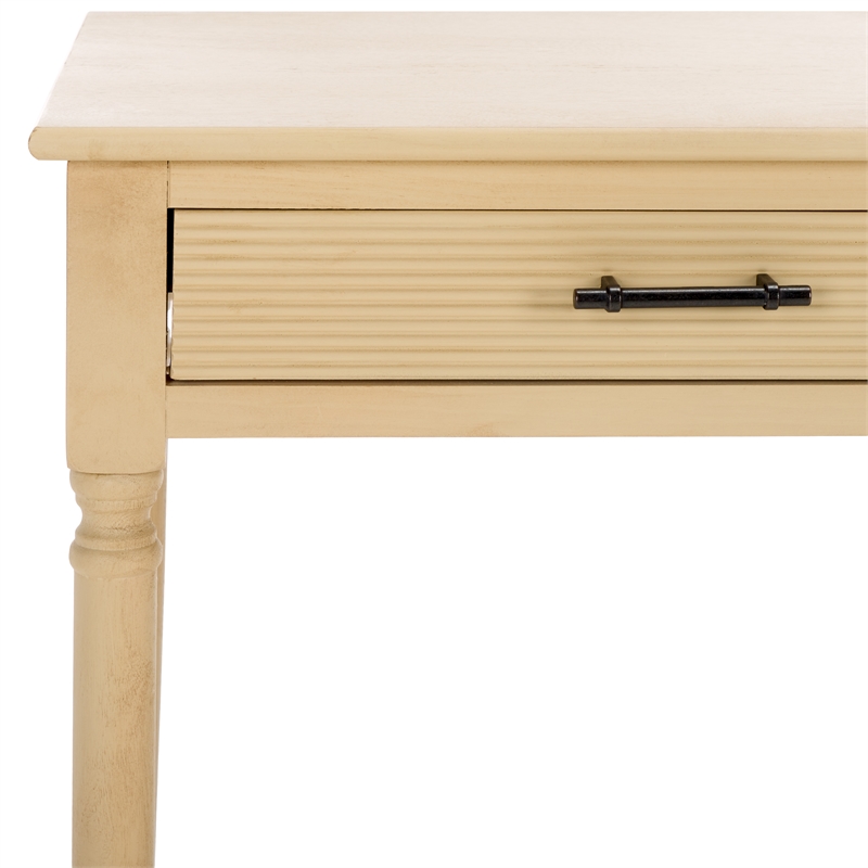Safavieh Layce 2 Drawer Wood Desk in Natural