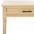 Safavieh Layce 2 Drawer Wood Desk in Natural