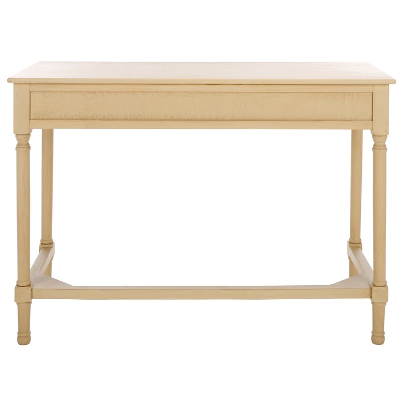 Safavieh Layce 2 Drawer Wood Desk in Natural