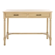 Safavieh Layce 2 Drawer Wood Desk in Natural