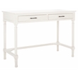 Safavieh Mckinlee 2 Drawer Wood Desk  in White