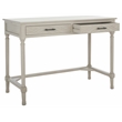Safavieh Mckinlee 2 Drawer Wood Desk in Taupe