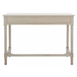 Safavieh Mckinlee 2 Drawer Wood Desk in Taupe