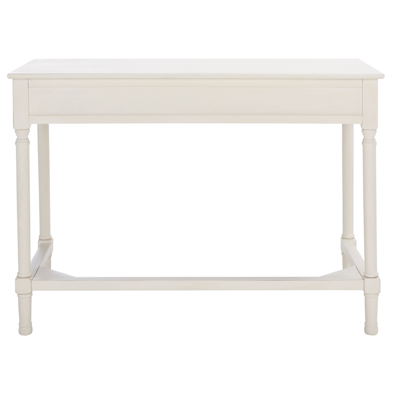Safavieh Ryleigh 2 Drawer Wood Desk in White