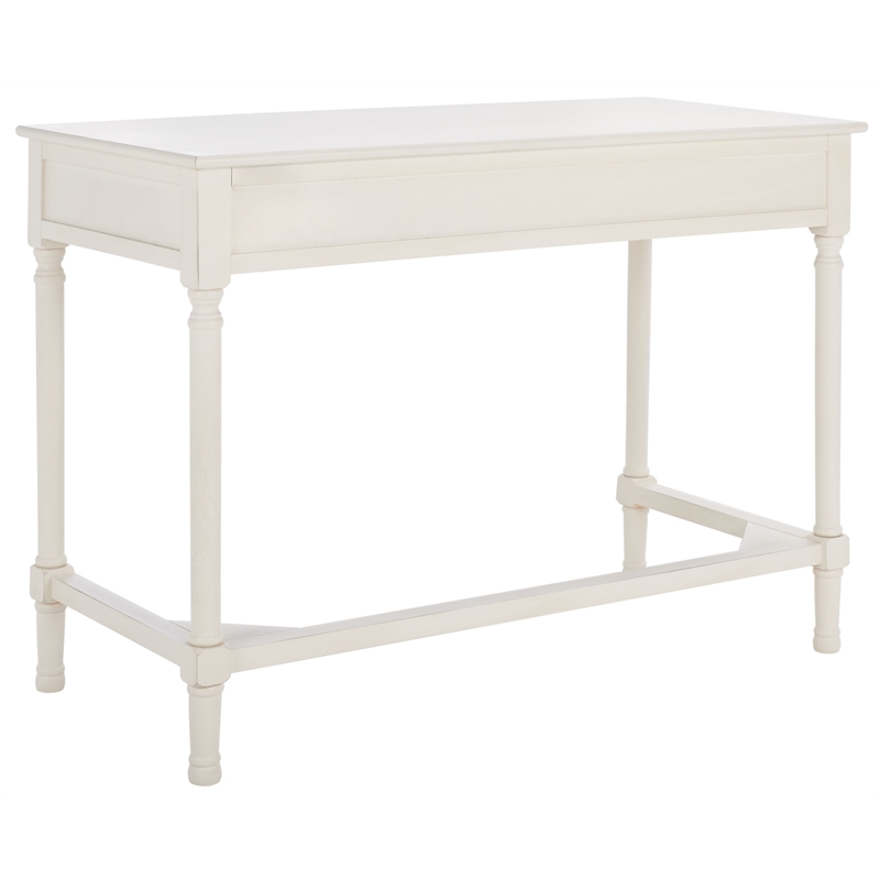 Safavieh Ryleigh 2 Drawer Wood Desk in White