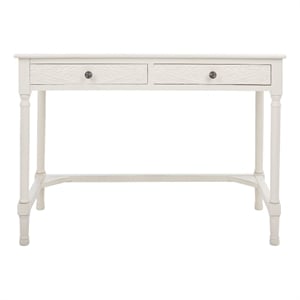 Safavieh Ryleigh 2 Drawer Wood Desk in White