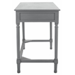 Safavieh Ryleigh 2 Drawer Wood Desk in Gray