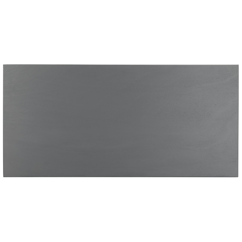 Safavieh Ryleigh 2 Drawer Wood Desk in Gray
