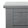Safavieh Ryleigh 2 Drawer Wood Desk in Gray