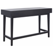 Safavieh Hawthorn 3 Drawer Wood Desk in Black