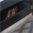 Safavieh Hawthorn 3 Drawer Wood Desk in Black
