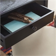 Safavieh Arina 1 Drawer Wood Desk  in Black