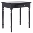 Safavieh Arina 1 Drawer Wood Desk  in Black
