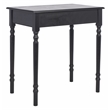 Safavieh Arina 1 Drawer Wood Desk  in Black