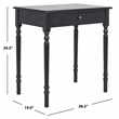 Safavieh Arina 1 Drawer Wood Desk  in Black