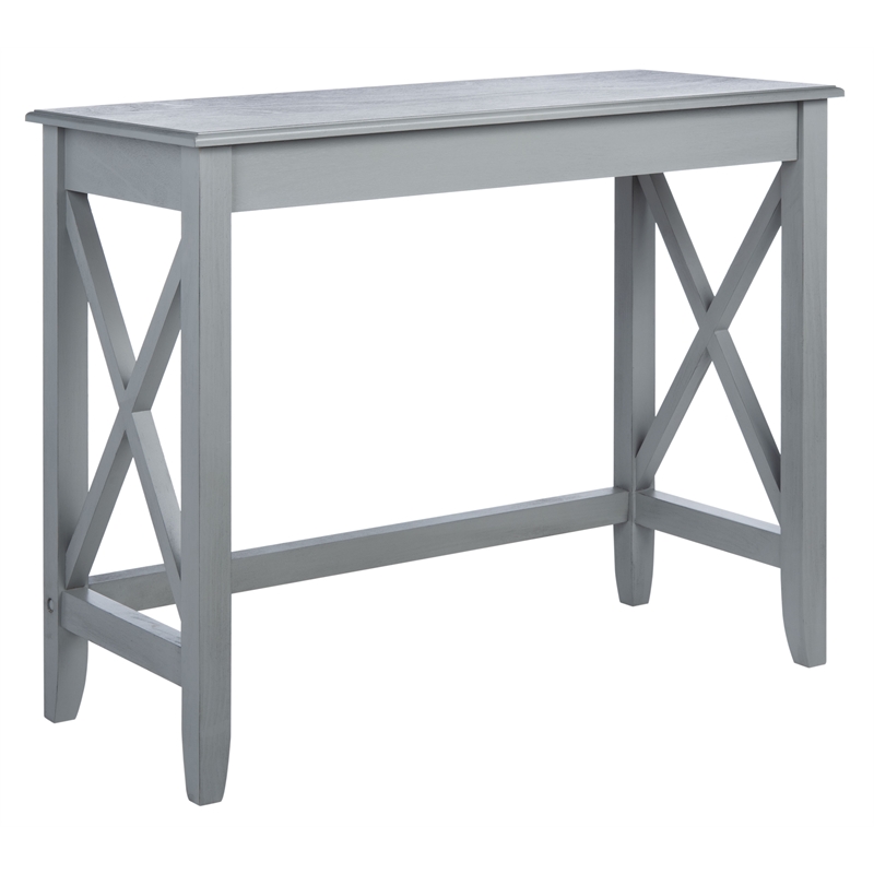 Safavieh Kaytee Wood Desk in Gray
