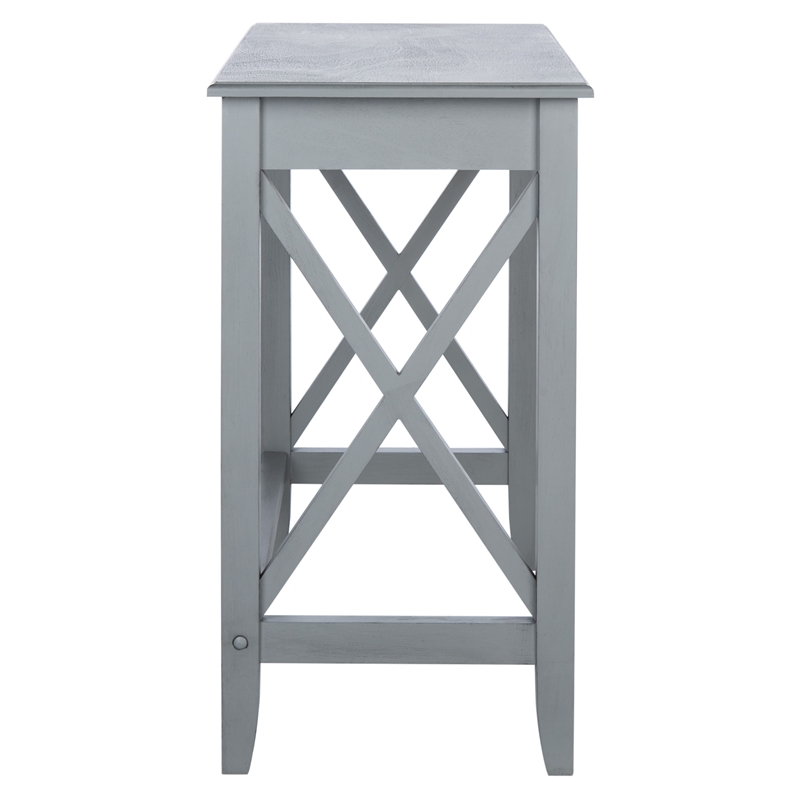 Safavieh Kaytee Wood Desk in Gray