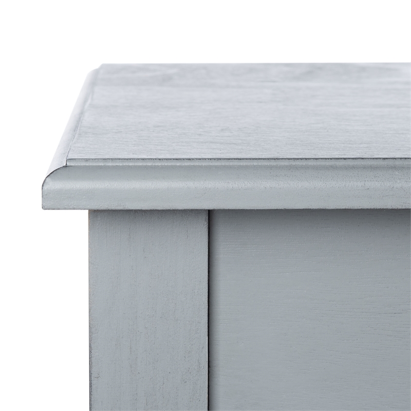Safavieh Kaytee Wood Desk in Gray