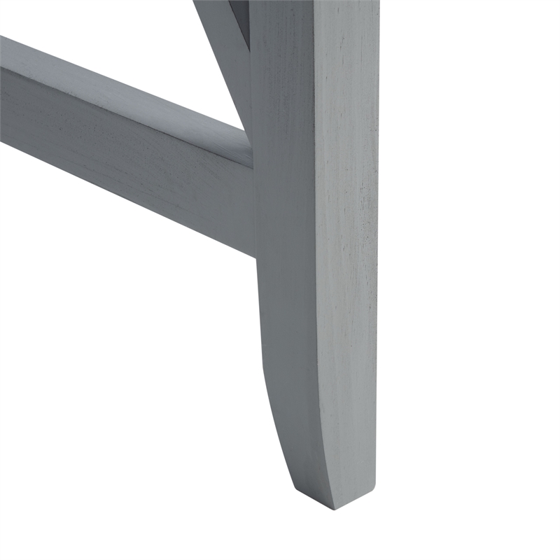 Safavieh Kaytee Wood Desk in Gray