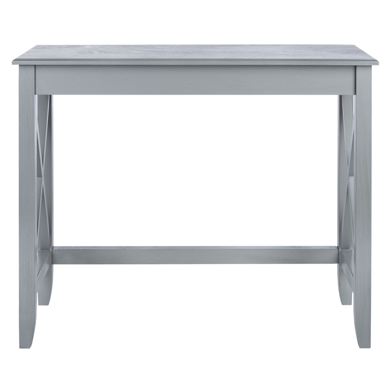 Safavieh Kaytee Wood Desk in Gray