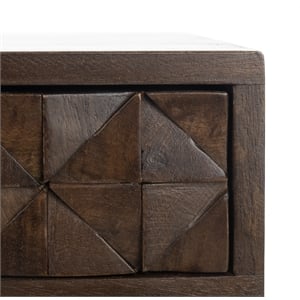 Safavieh Zinnia Wood Desk in Walnut