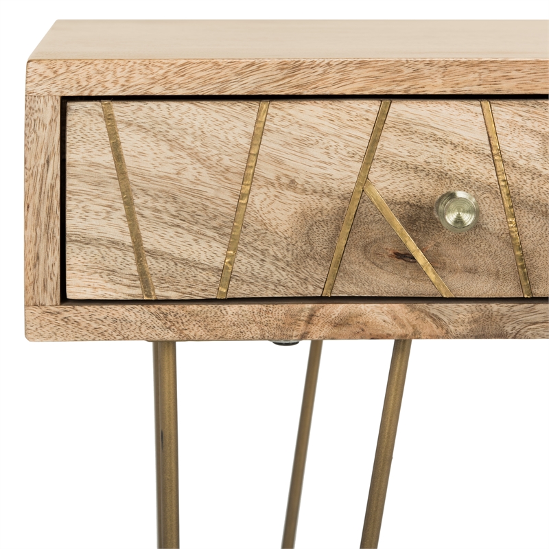 Safavieh Marigold Wood Desk in Natural