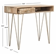 Safavieh Marigold Wood Desk in Natural