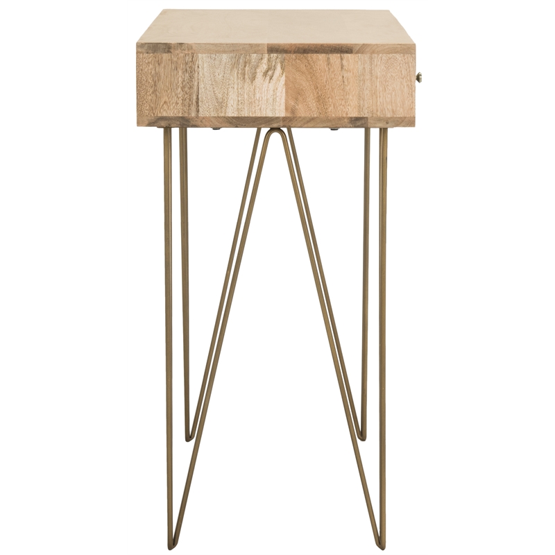 Safavieh Marigold Wood Desk in Natural