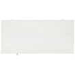 Safavieh Marigold Wood Desk  in White / Silver