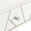 Safavieh Marigold Wood Desk  in White / Silver