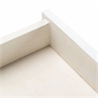 Safavieh Marigold Wood Desk  in White / Silver
