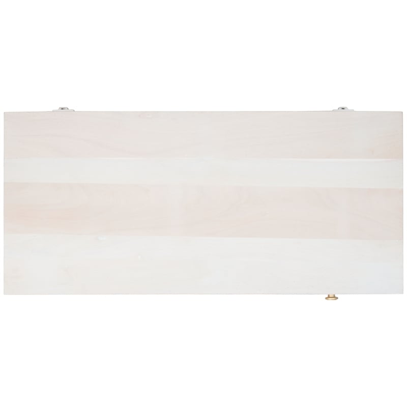 Safavieh Raveena Wood and Metal Desk in White  / Brass