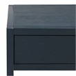 Safavieh Esther 2 Drawer Iron and Wood Desk in Navy