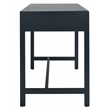 Safavieh Esther 2 Drawer Iron and Wood Desk in Navy