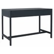 Safavieh Esther 2 Drawer Iron and Wood Desk in Navy