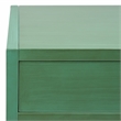 Safavieh Esther 2 Drawer Iron and Wood Desk  in Turquoise